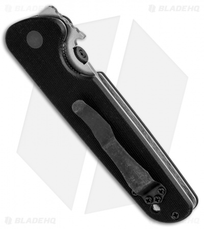 Emerson Tactical Kwaiken Liner Lock Knife Black G-10 (3.9" Stonewash)