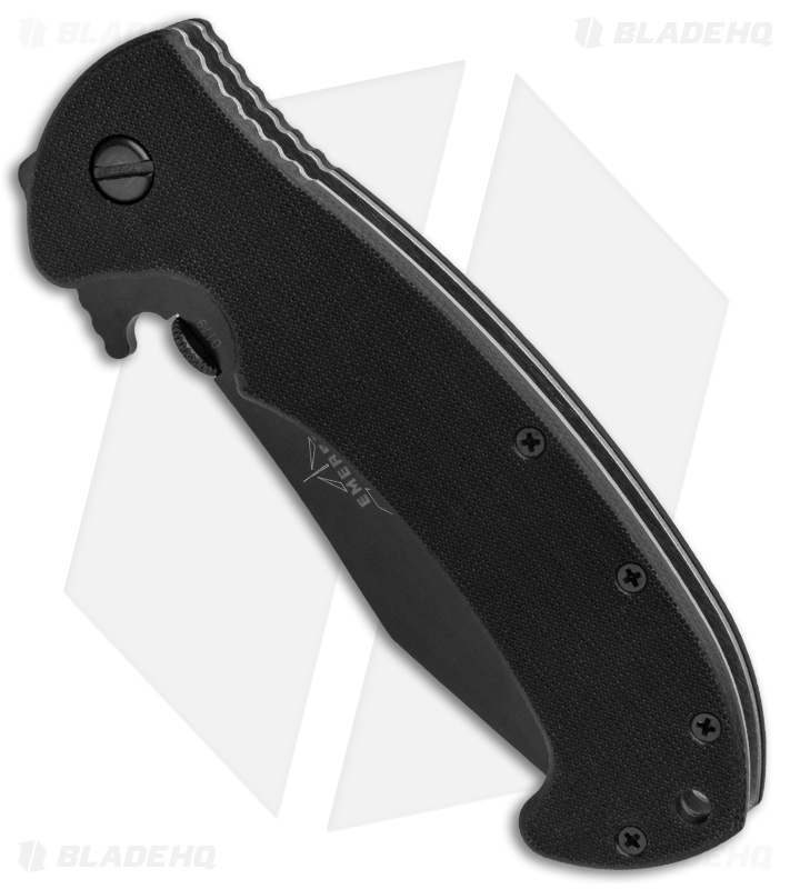 Emerson Tiger Liner Lock Knife Black G-10 (3.8" Black)