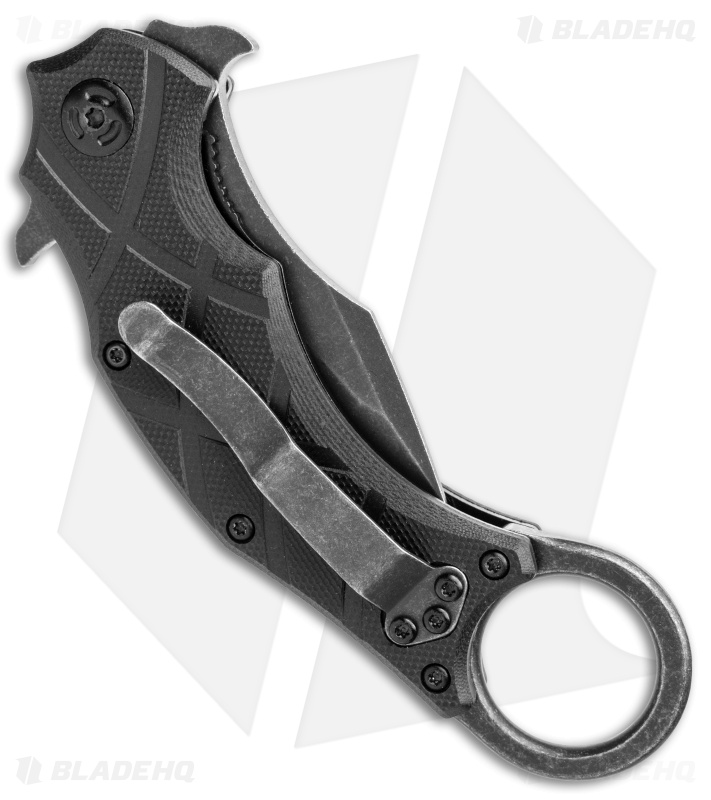 Fox Knives Defcon 5 Claw Knife | Black G-10 | Tanto - Blade HQ