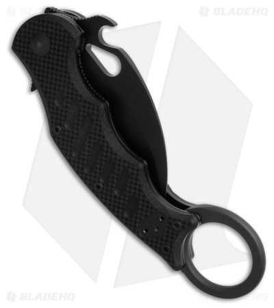 Fox Knives Karambit Folding Knife Black G-10 (2.5" Black PVD)