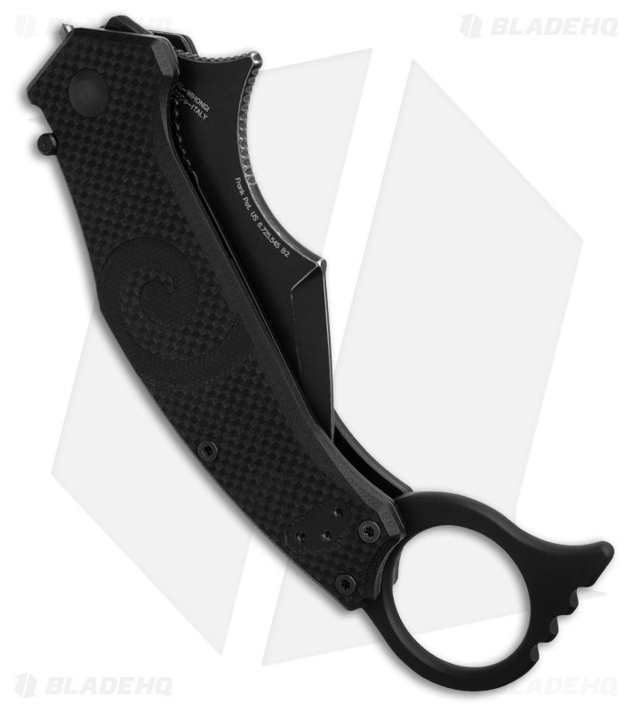 マフ　フォックス Fox Knives Moa Knife Black G-10 (2.76