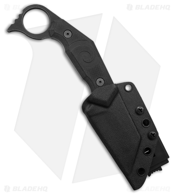Fox Knives Toa Knife Black G-10 (2.95