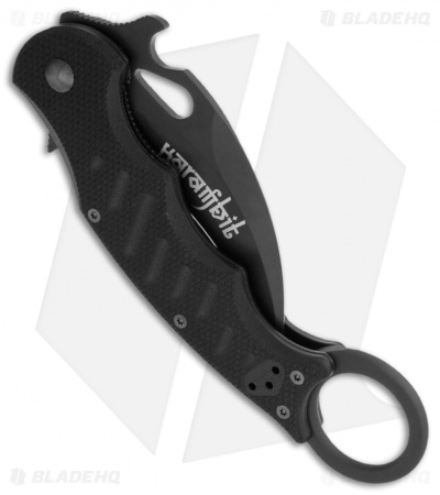 Fox Knives Karambit Folder Knife Black G-10 (3.1" Black) 479