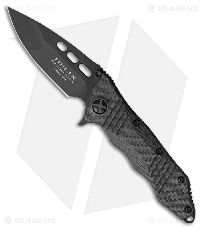 Guardian Tactical Helix Combat Folder Knife Carbon Fiber