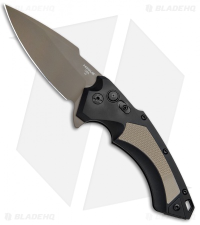 Hogue Knives X5 Tactical Flipper Knife FDE G-10 (4" Flat Dark Earth) 