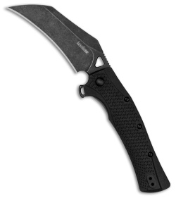 Kershaw Dawnstar Karambit Assisted Knife Black GFN (3.5&quot; Black Stonewash) | 220179