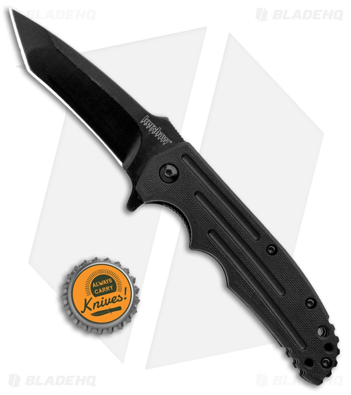 Kershaw Groove Assisted Opening Knife Black GFN (3.5" Black)