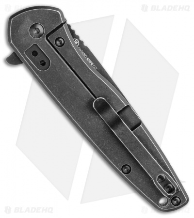 Ontario Knife Company Shikra Frame Lock Knife Green Micarta (3.25" Black SW)