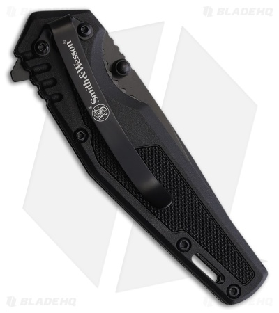 Smith & Wesson SWAT Spring Assisted Knife Black Polymer (3" Black)