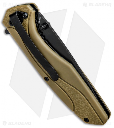 Smith & Wesson Liner Lock Folding Knife Coyote Tan (3.5" Black) 1084312