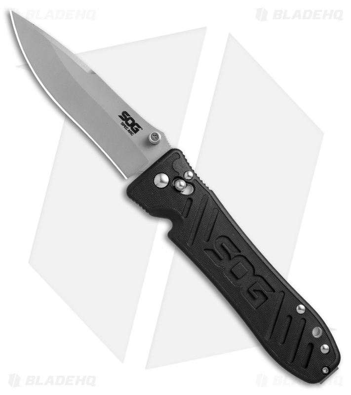 SOG Spec Arc Drop Point Arc-Lock Knife (4