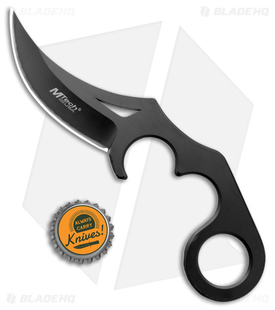 M-Tech Karambit Panther Fixed Blade Knife Black (3.75" Black) MT-20-38BK