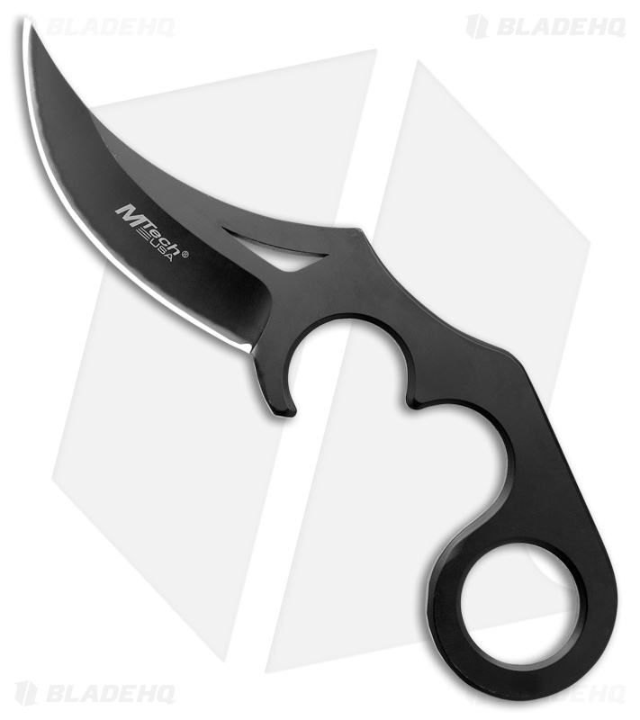 M-Tech Karambit Panther Fixed Blade Knife Black (3.75" Black) MT-20-38BK