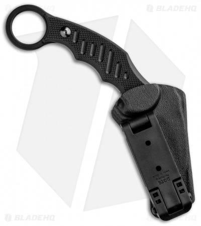 Fox Knives Karambit Fixed Blade Knife Black G-10 (2.5" Black) 598