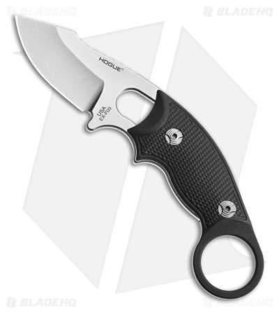 Hogue Knives EX-F03 Clip Point Karambit Knife Black G-10 (2.25" SW) 35339