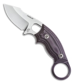 Hogue Knives EX-F03 Clip Point Karambit Knife Purple G-Mascus (2.25&quot; SW) 35338 | 40135