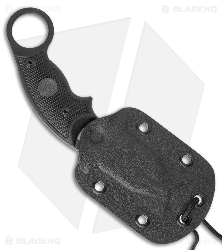 Hogue Knives EX-F03 Hawkbill Karambit Knife Tactical Black (2.25" Grey) 37322