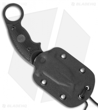Hogue Knives EX-F03 Hawkbill Karambit Knife Tactical Black (2.25" Grey) 37322