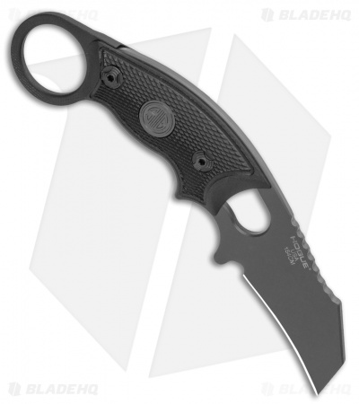 Hogue Knives EX-F03 Hawkbill Karambit Knife Tactical Black (2.25" Grey) 37322