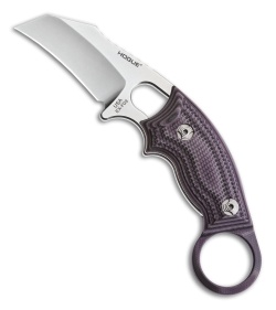 Hogue Knives EX-F03 Hawkbill Karambit Knife Purple G-Mascus (2.25&quot; SW) 35328 | 40134