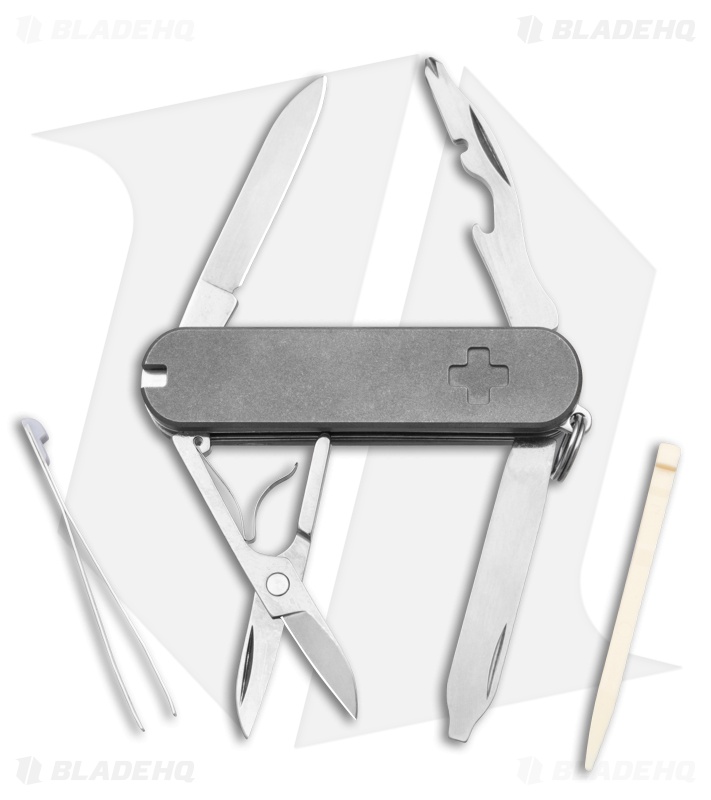 Daily Customs 58.2+ SAK + Plain Tianium (With Tool Slots)