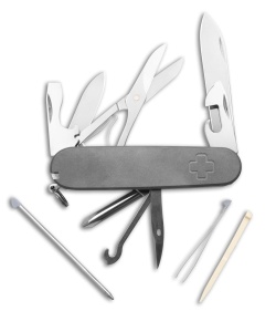 Daily Customs 91.2+ SAK + Plain Titanium (With Tool Slots)