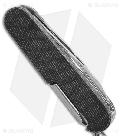 Daily Customs 91.2 SAK + Plain Black Canvas Micarta (Without Tool Slots)