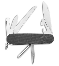Daily Customs 91.2 SAK + Plain Black Canvas Micarta (Without Tool Slots)