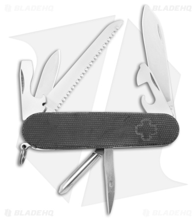 Daily Customs 91.2 SAK + Plain Black Canvas Micarta (Without Tool Slots)