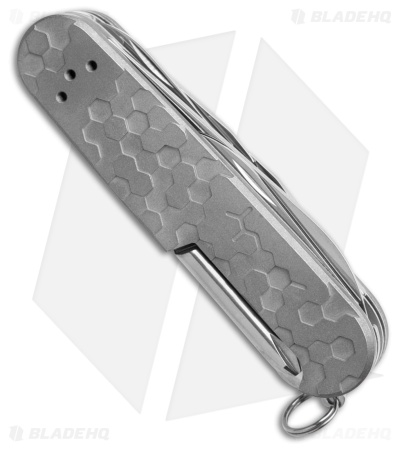 Daily Customs 91.3 SAK + Honeycomb 3D BS Ti/Micarta Cross (Without Tool Slots)