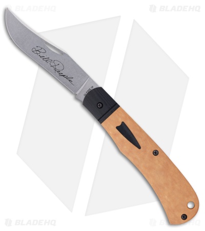 Case Crossroads XR Texas Trapper Knife Smooth Luna Richlite/ Black G10 (3.2" SW)