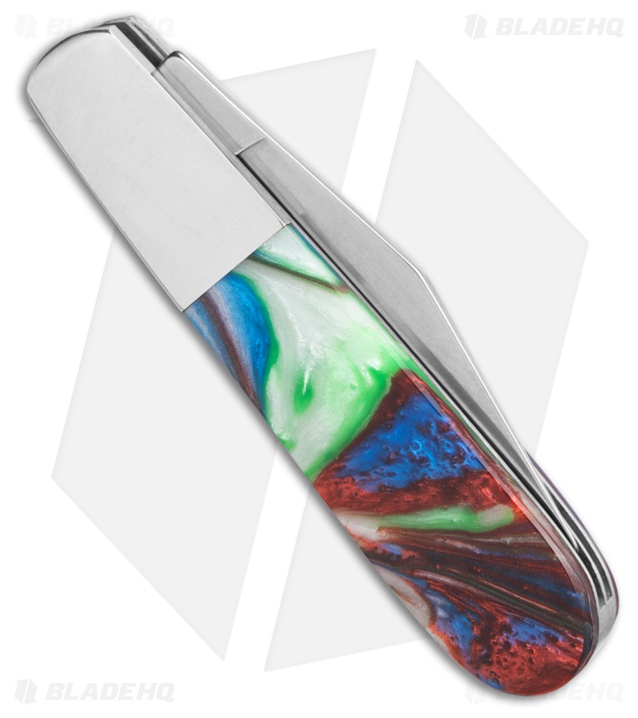 Bear & Son Barlow Coral Reef Resin Handle (2.62" Stonewash)
