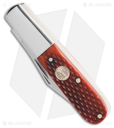 Boker 2BLD Barlow Pocket Knife Brown Checkered Bone (Satin) 110892