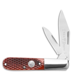 Boker Boker 2BLD Barlow Pocket Knife Brown Checkered Bone (Satin) 110892 - $59.46 at Blade HQ