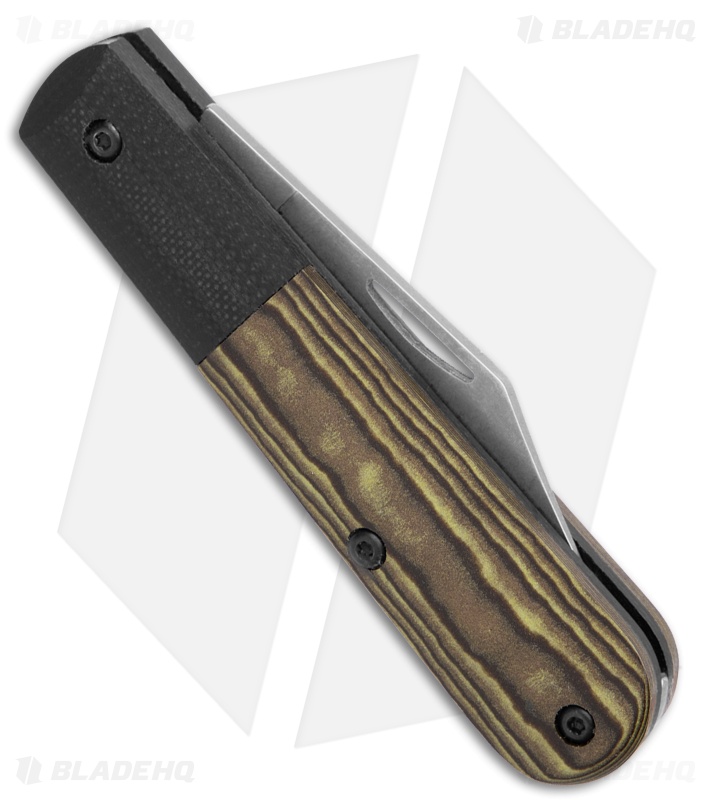 Case Crossroads XR Barlow Slip Joint Knife Black/Tan Richlite (2.5" Satin)