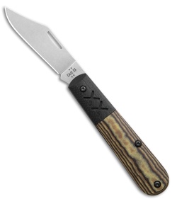 Case Crossroads XR Barlow Slip Joint Knife Black/Tan Richlite (2.5" Satin)