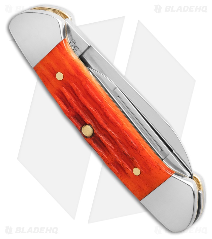 Case Knives Baby Butterbean Knife 2.75" Tequila Sunrise Bone (1.9." Satin) 57535