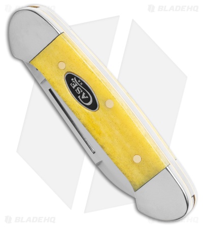 Case Knives Baby Butterbean Knife 2.75" Yellow Bone (62132 SS) 20027
