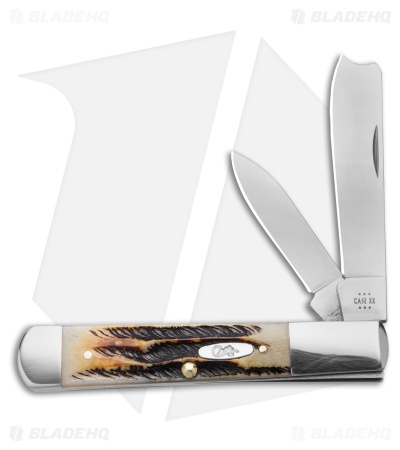 Case Knives Razor Knife 3.9" Bone Stag (6.52005RAZ SS) 65338
