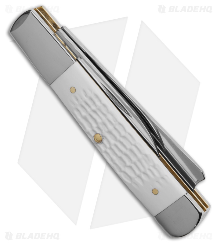Case Knives Razor Knife 3.9" White Jigged Synthetic SparXX (62005RAZ SS) 60179