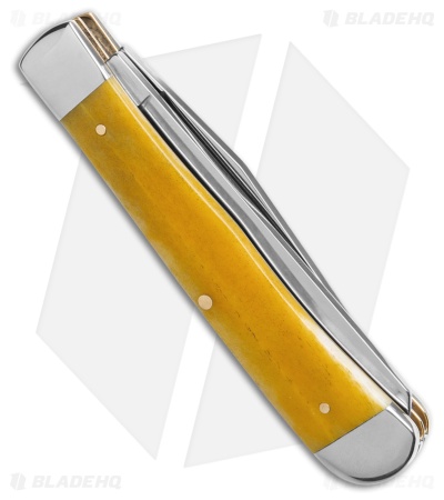 Case Knives Trapper Knife 4.1" Smooth Yellow Bone (6254 SS) 20030