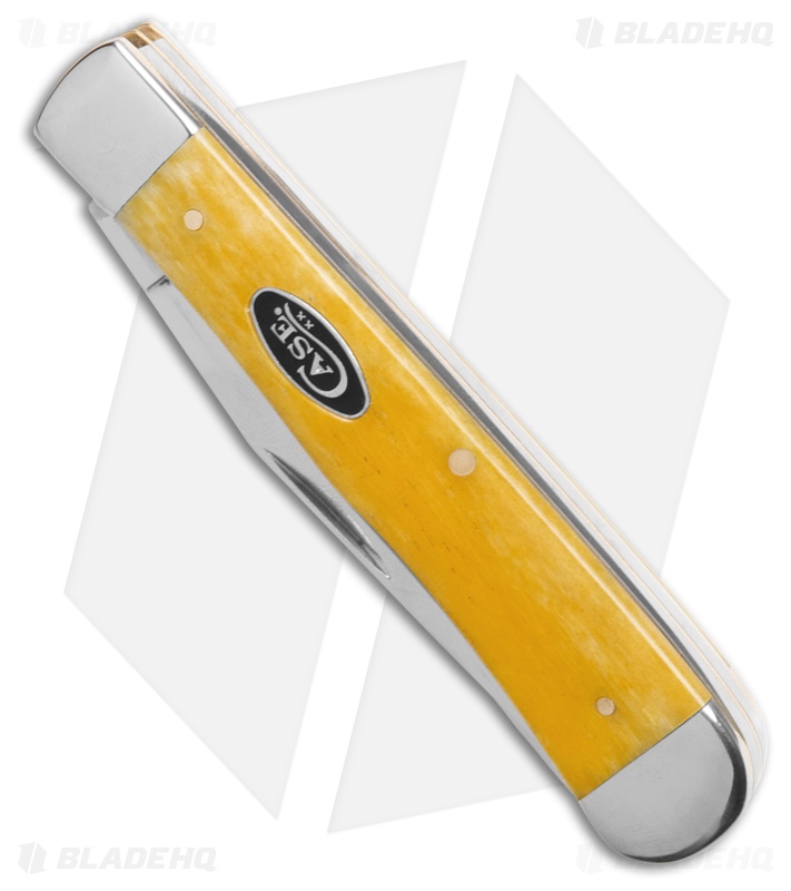 Case Knives Trapper Knife 4.1" Smooth Yellow Bone (6254 SS) 20030