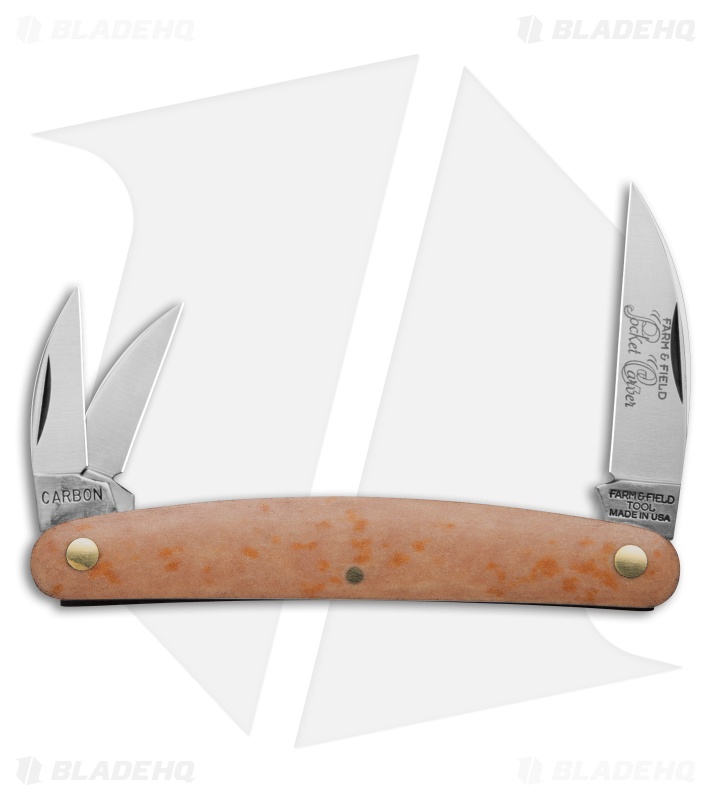 GEC #62 F&F Pocket Carver Knife Maple Valley Richlite