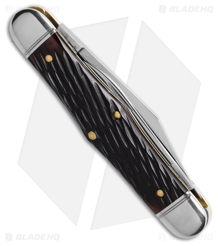 GEC Northfield Engineer Pocket Knife Hemlock Jigged Bone