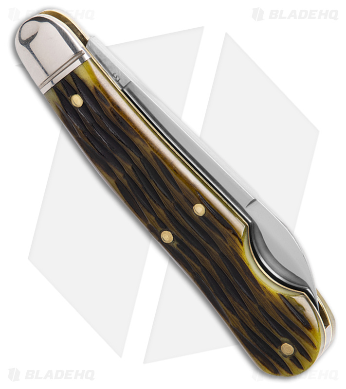 GEC Northfield UN-X-LD Knife Avocado Bone - Satin - Blade HQ