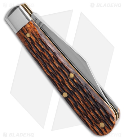 GEC Tidioute Cutlery  Beaver Tail Knife 2.8"Jigged Brazilian Cherry Wood  391224