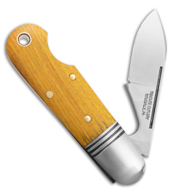 GEC Tidioute Cutlery #25 Beerlow Pocket Knife Red Osage Orange (2.1" Satin)