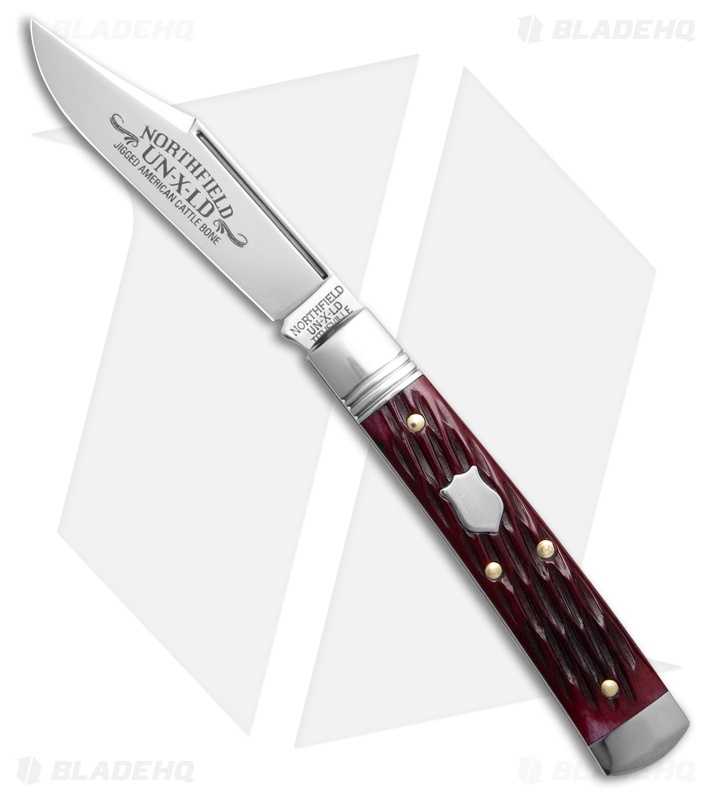 GEC Northfield UN-X-LD #94 Liberty Knife Black Plum Bone