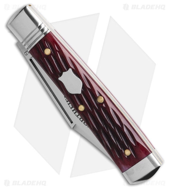 GEC Northfield UN-X-LD #94 Liberty Knife Black Plum Bone