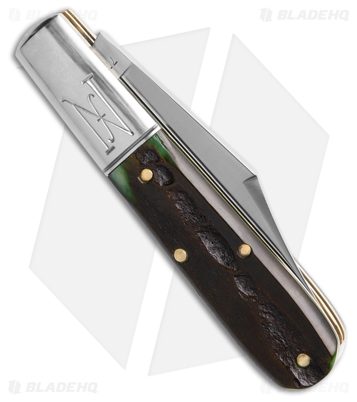 GEC Northfield #77 Yankee Jackknife Pickle Green Satin